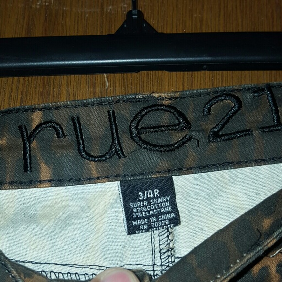 Rue 21 Cheetah Print Pants - Picture 2 of 2